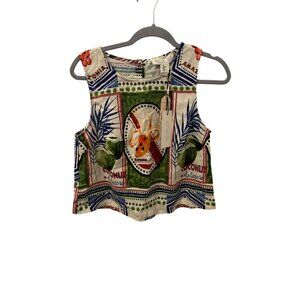 NWT Rachel Zoe tropical top size small